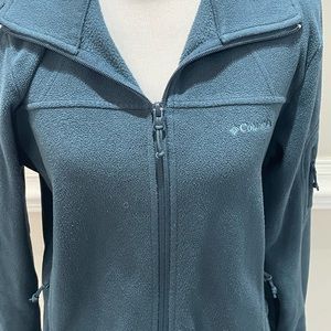 Blue Columbia fleece jacket